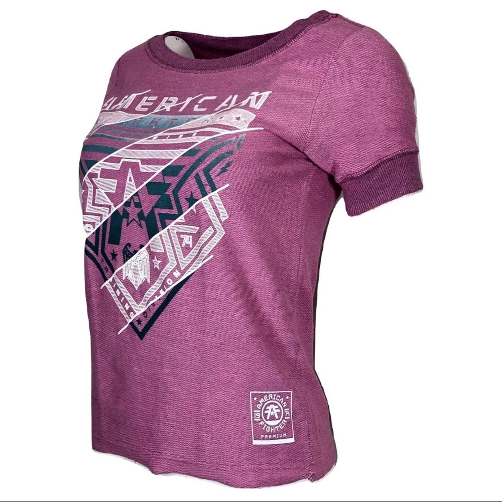 AMERICAN FIGHTER Womens T-Shirt GLADBROOK Athletic - Picture 1 of 8